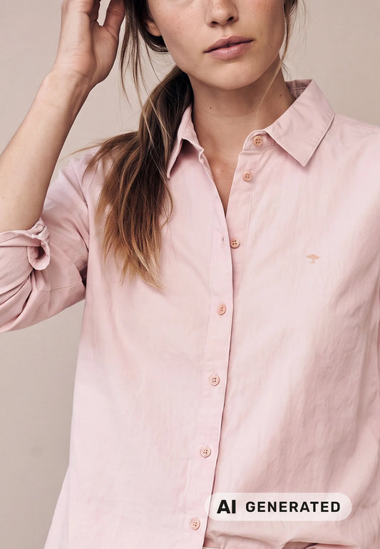 Fynch-Hatton Shirts, the Silky Rose Blouse Cl Oxford