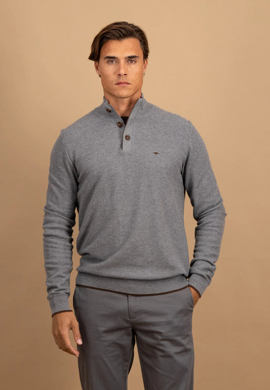 Fynch-Hatton Knitwear - Troyer Button, Structure