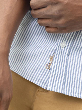 Mos Mosh Gallery, the MMGMarco Oxford Stripe Shirt