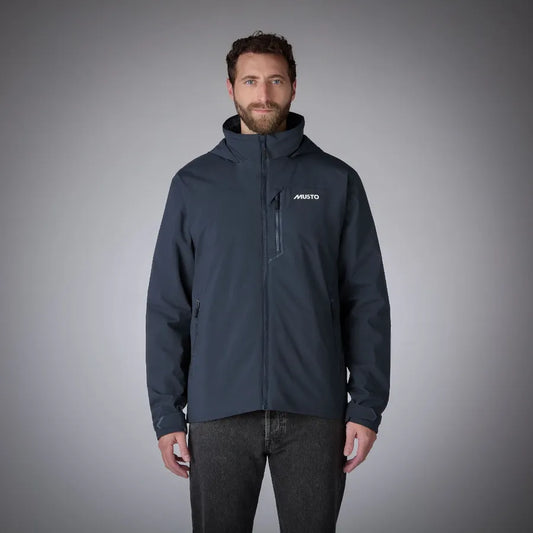 Musto , Mens Br1 Pl Midlayer Jacket in True Navy