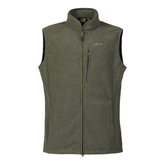 Musto , Fenland Pt Vest in Deep Green