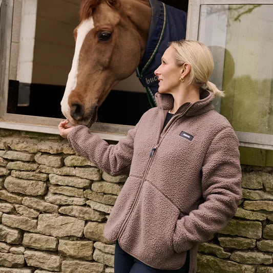 Musto Ladieswear, the W Cove Deep Pile Fleece JKT