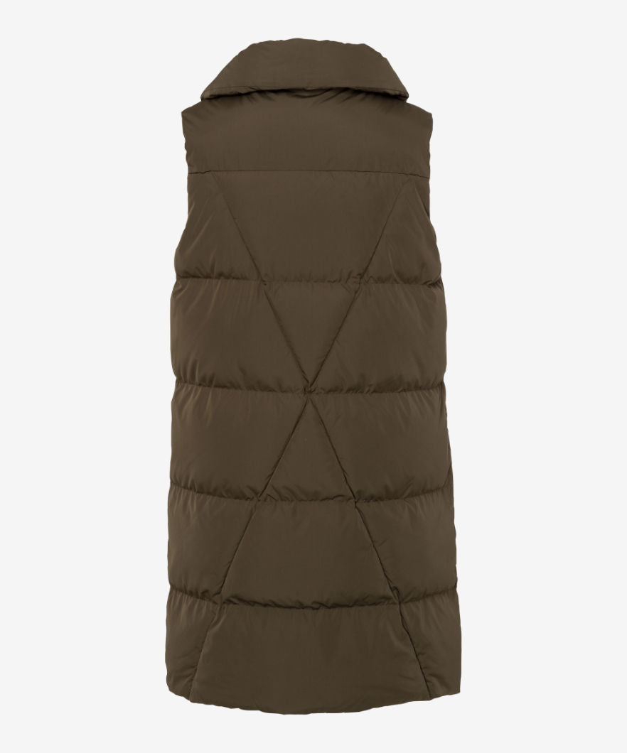Brax, The Denver Quilted vest in down look