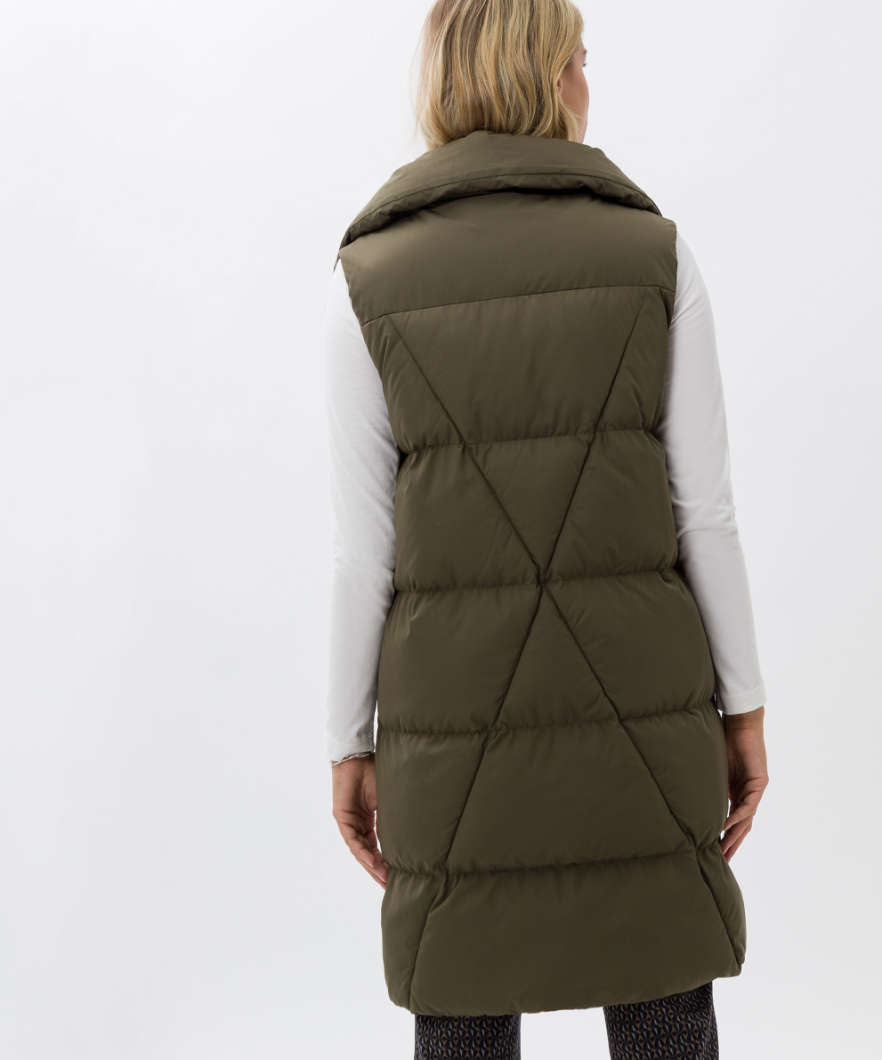 Brax, The Denver Quilted vest in down look