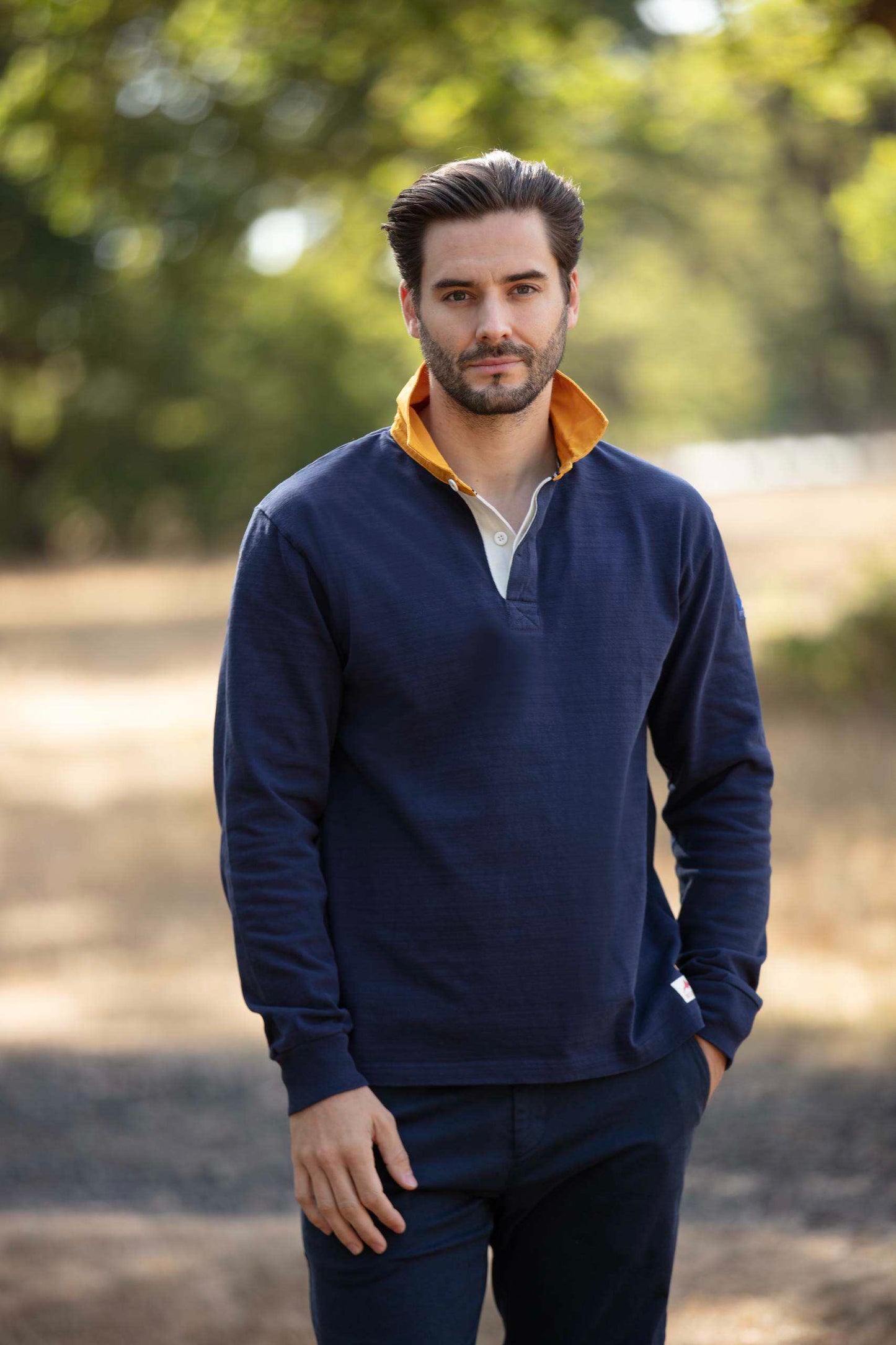 Bullwren Rugby Shirts, Original in Navy