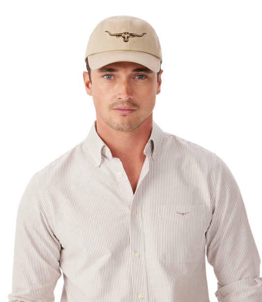 R.M. Williams, the Longhorn Twill Cap