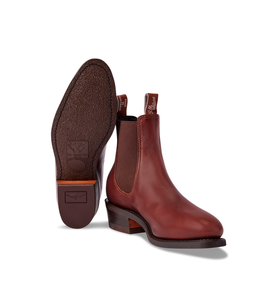 R.M. Williams Comfort Lady Yearling Boot in Mid Brown