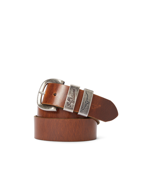 R.M. Williams Drover Belt in Mid Brown