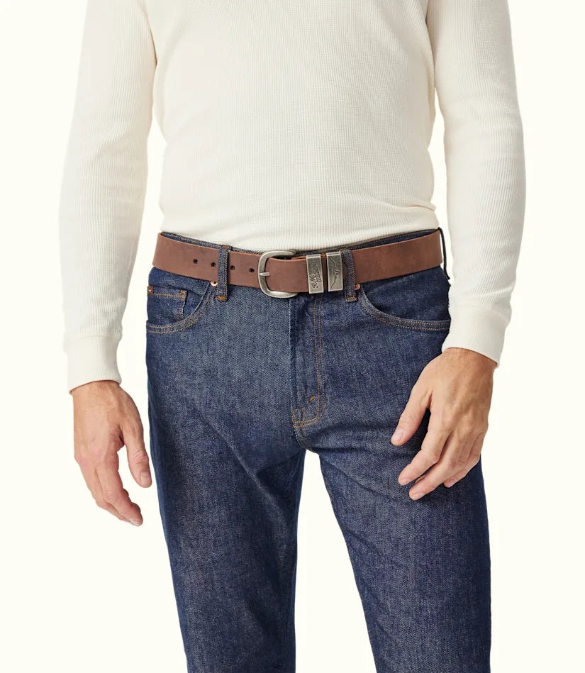 R.M. Williams Drover belt (Bark)