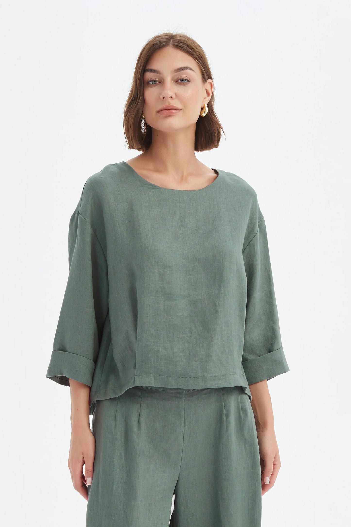 Tirelli Shirts , the Pleat Hem Top