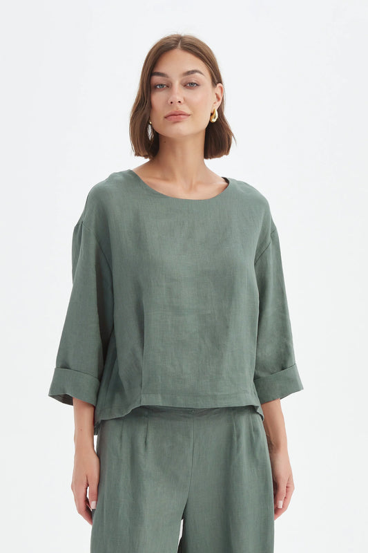 Tirelli Shirts , the Pleat Hem Top