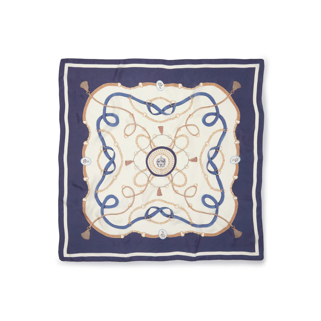 Hicks & Brown Accessories , the The Melford Silk Scarf (New 2025)