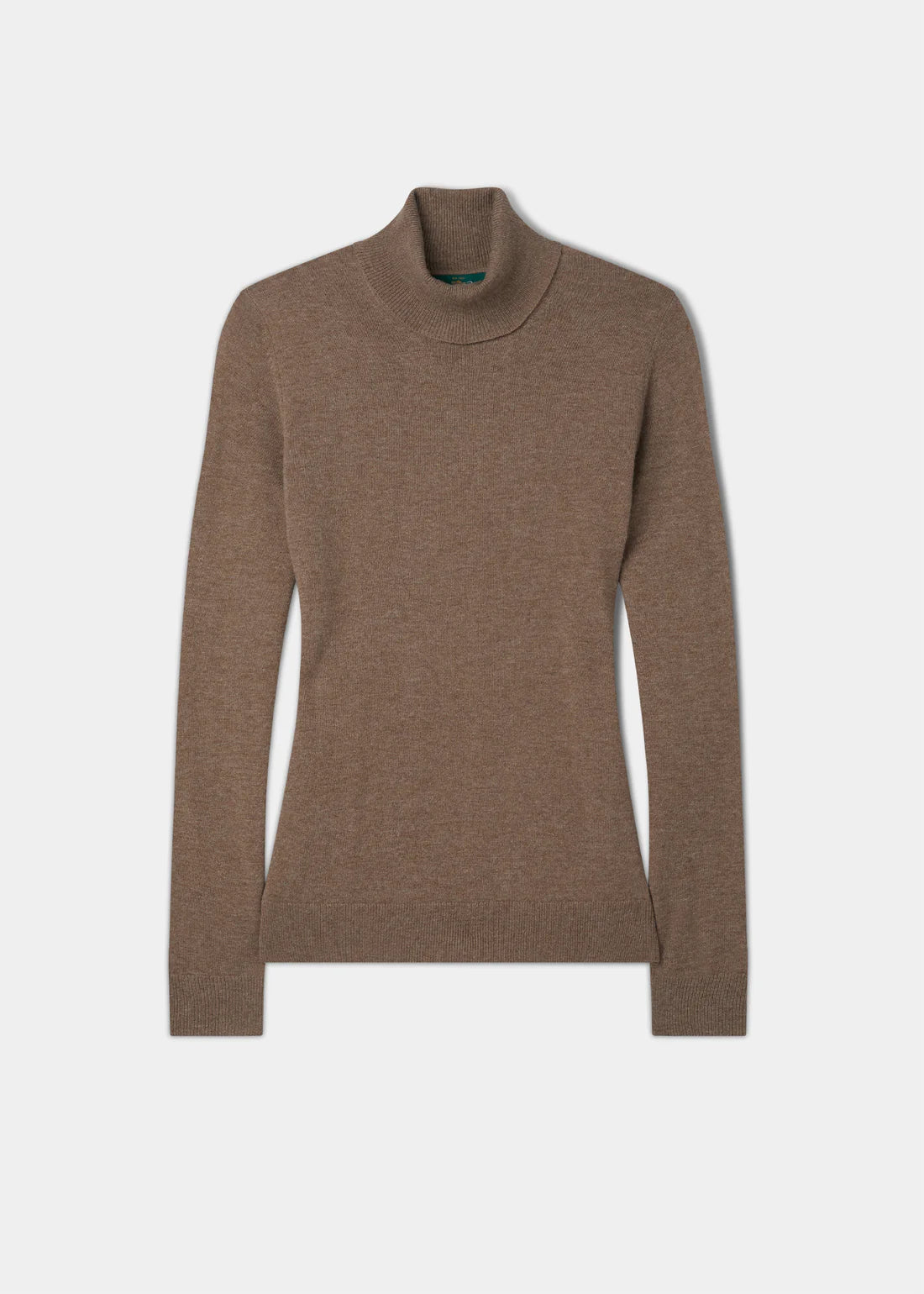 Alan Paine Ladies Knitwear - Clara Wool/Cashmere - Pecan