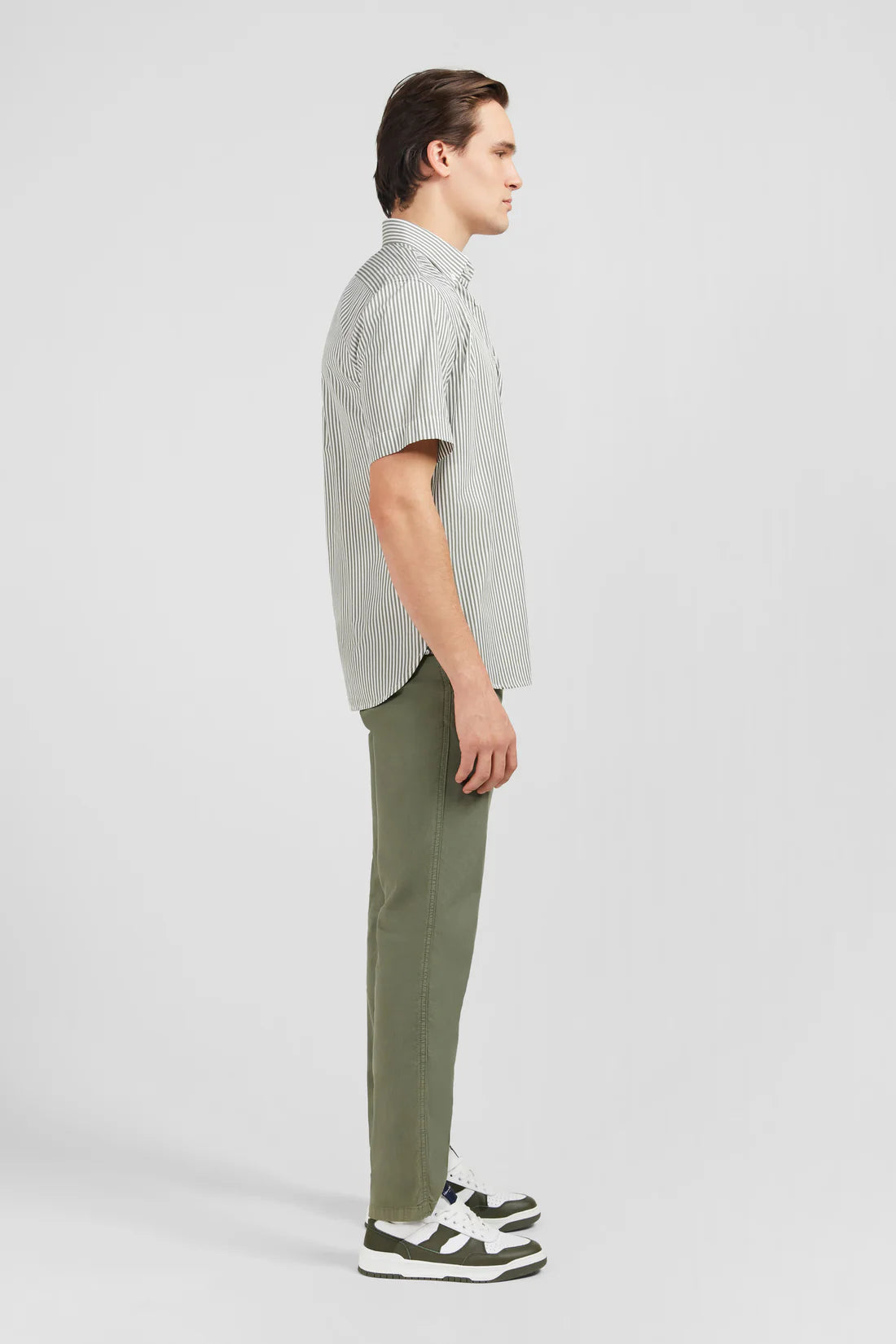 Eden Park Shirts Khaki striped shirt