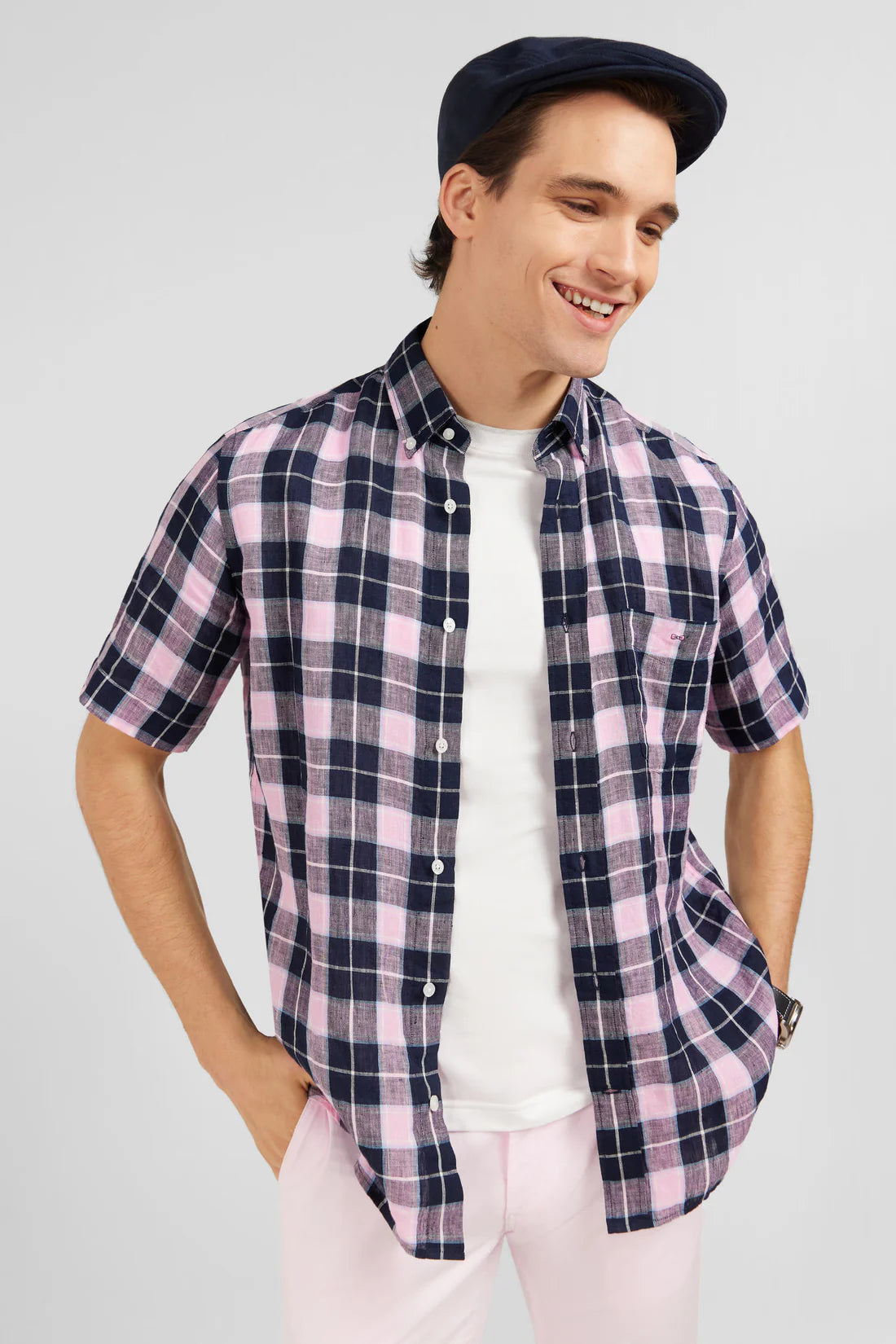 Eden Park Shirts Pink checked shirt