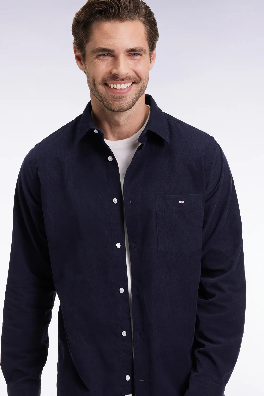 Eden Park Mens Shirts,  in Marine Ep (Blf)