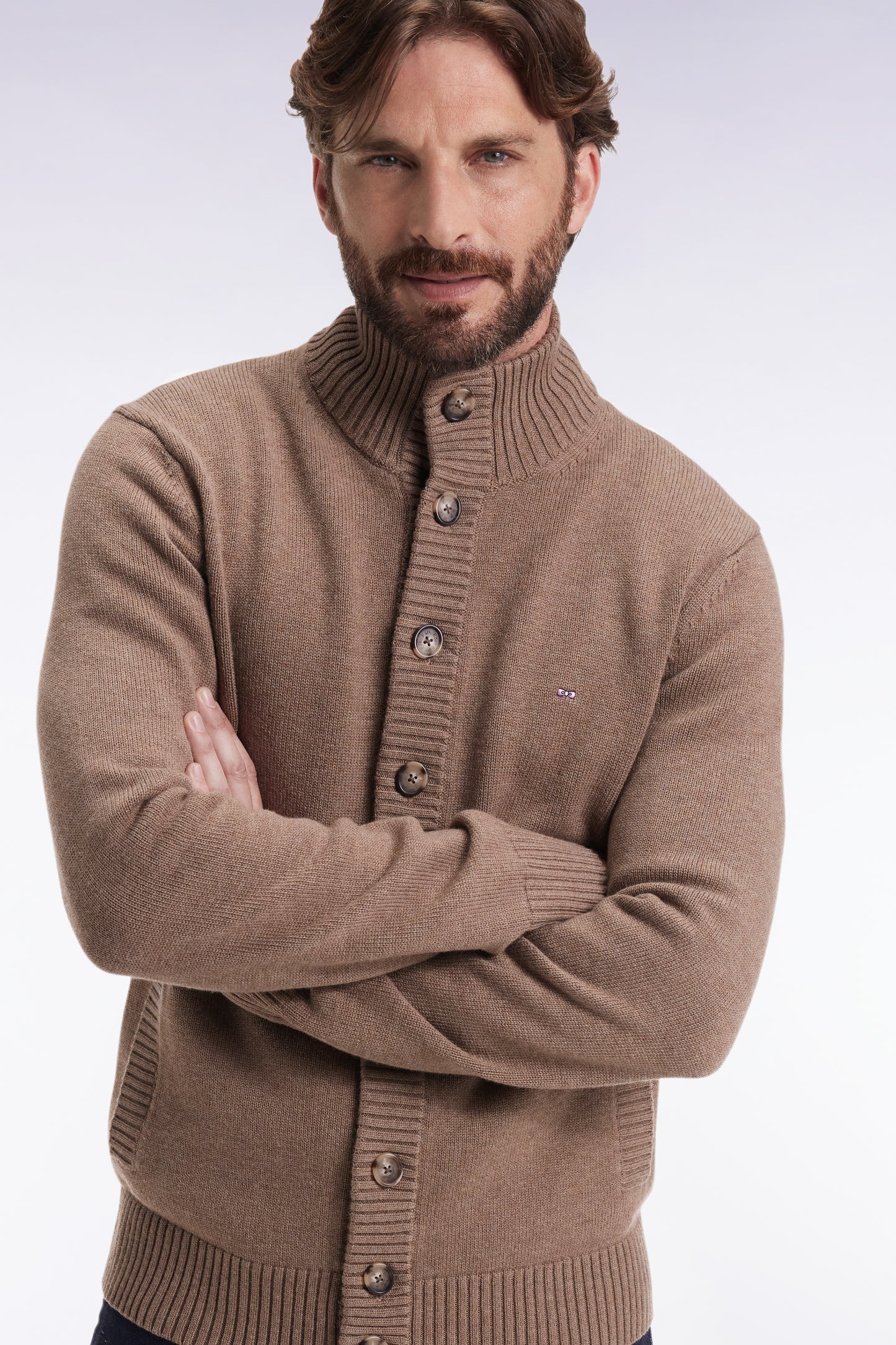 Eden Park Mens Knitwear,  in Coffee (Mac30