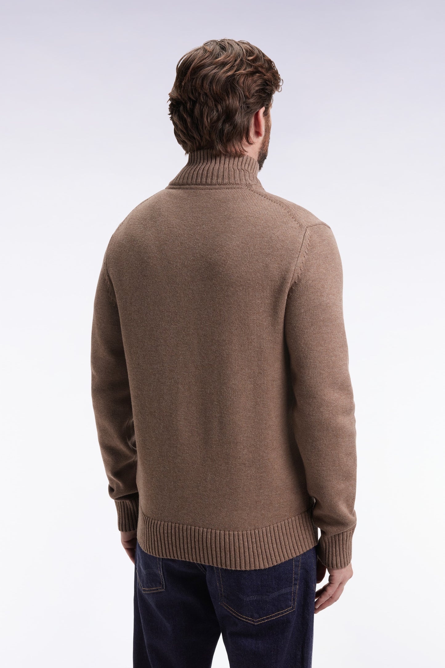 Eden Park Mens Knitwear,  in Coffee (Mac30
