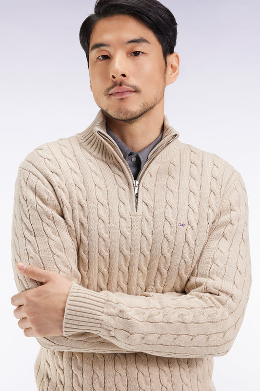 Eden Park Mens Knitwear,  in Cash (Bem25)