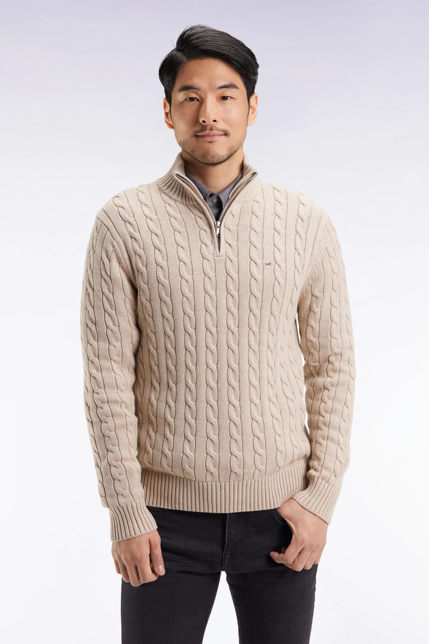 Eden Park Mens Knitwear,  in Cash (Bem25)