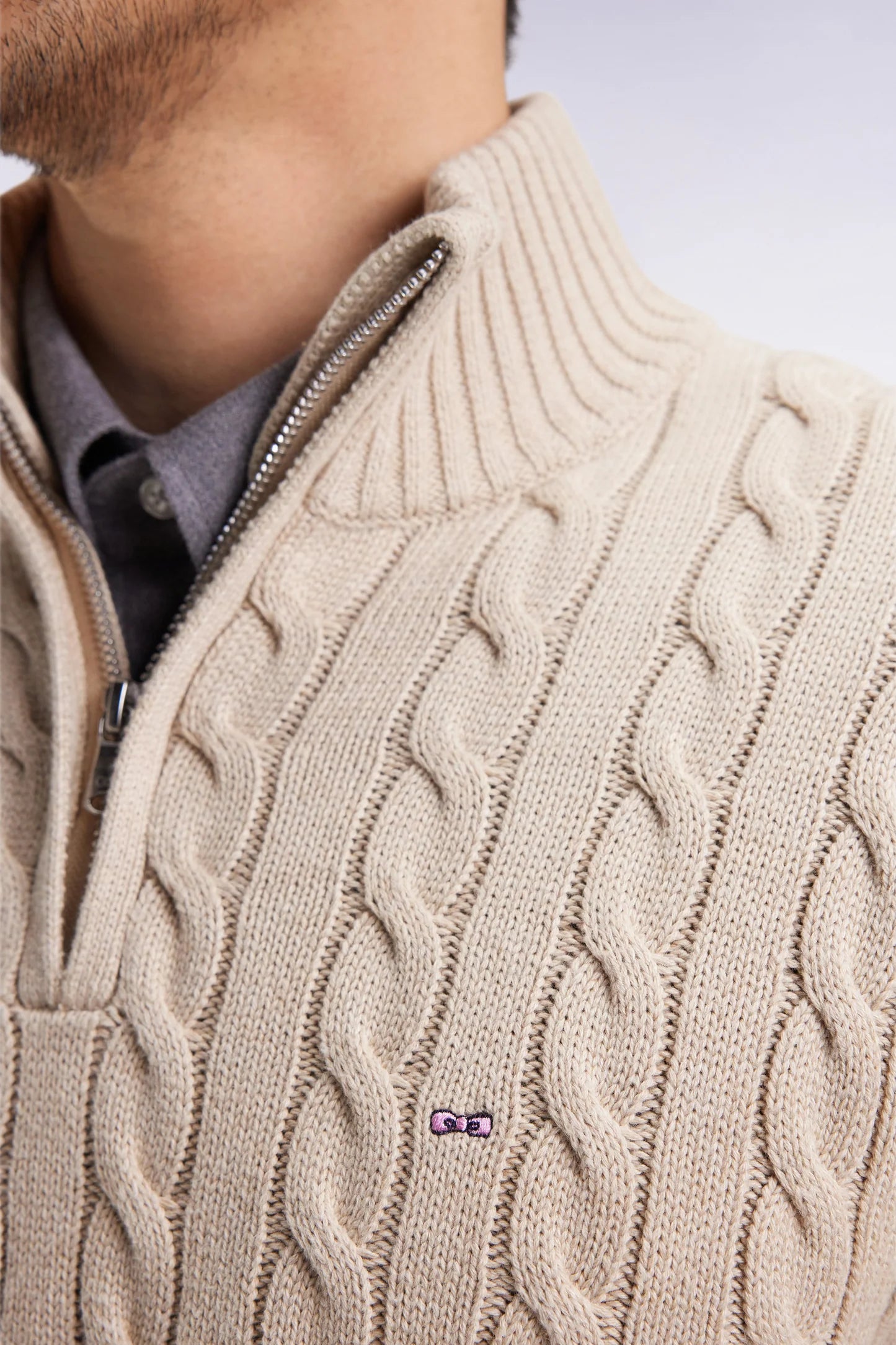 Eden Park Mens Knitwear,  in Cash (Bem25)