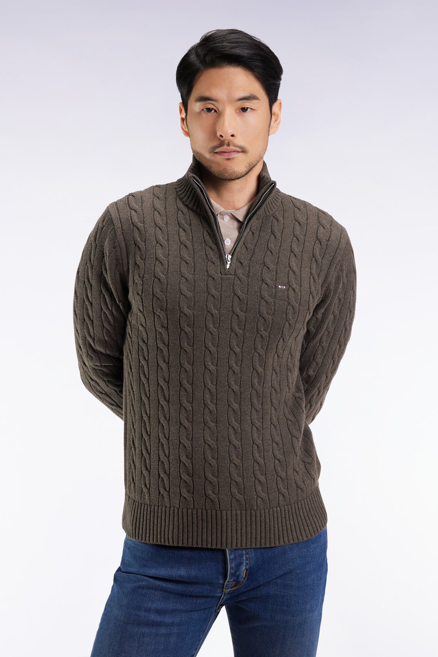Eden Park Mens Knitwear,  in Alvarado Chine (Mam20)