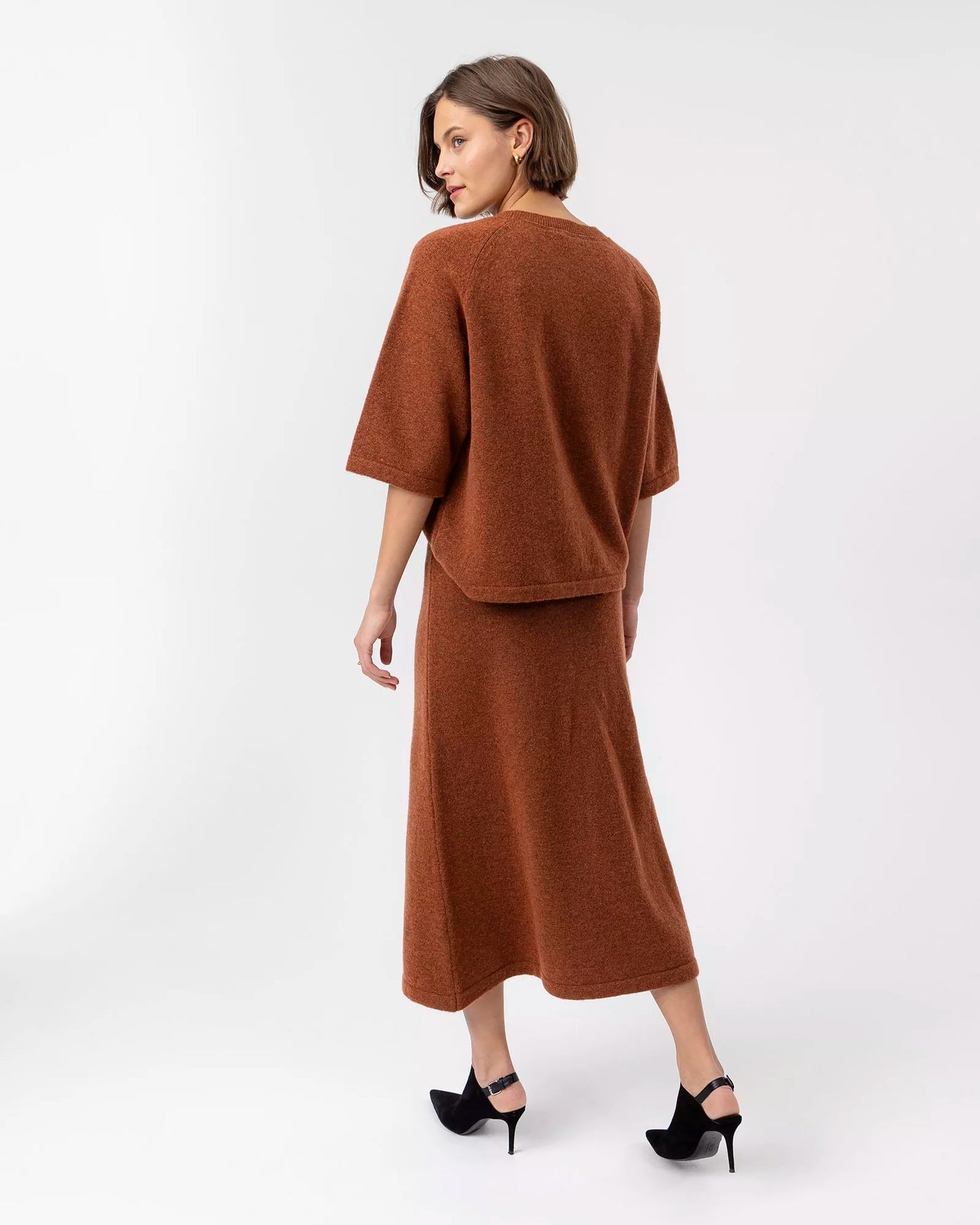 Holebrook, Anita Skirt In Cinnamon - (Cinnamon)