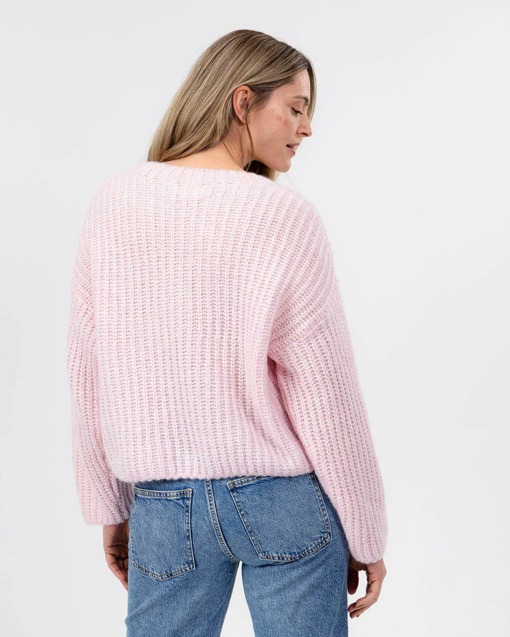 Holebrook, Cajsa Sweater In Pale Pink - (Pale Pink)