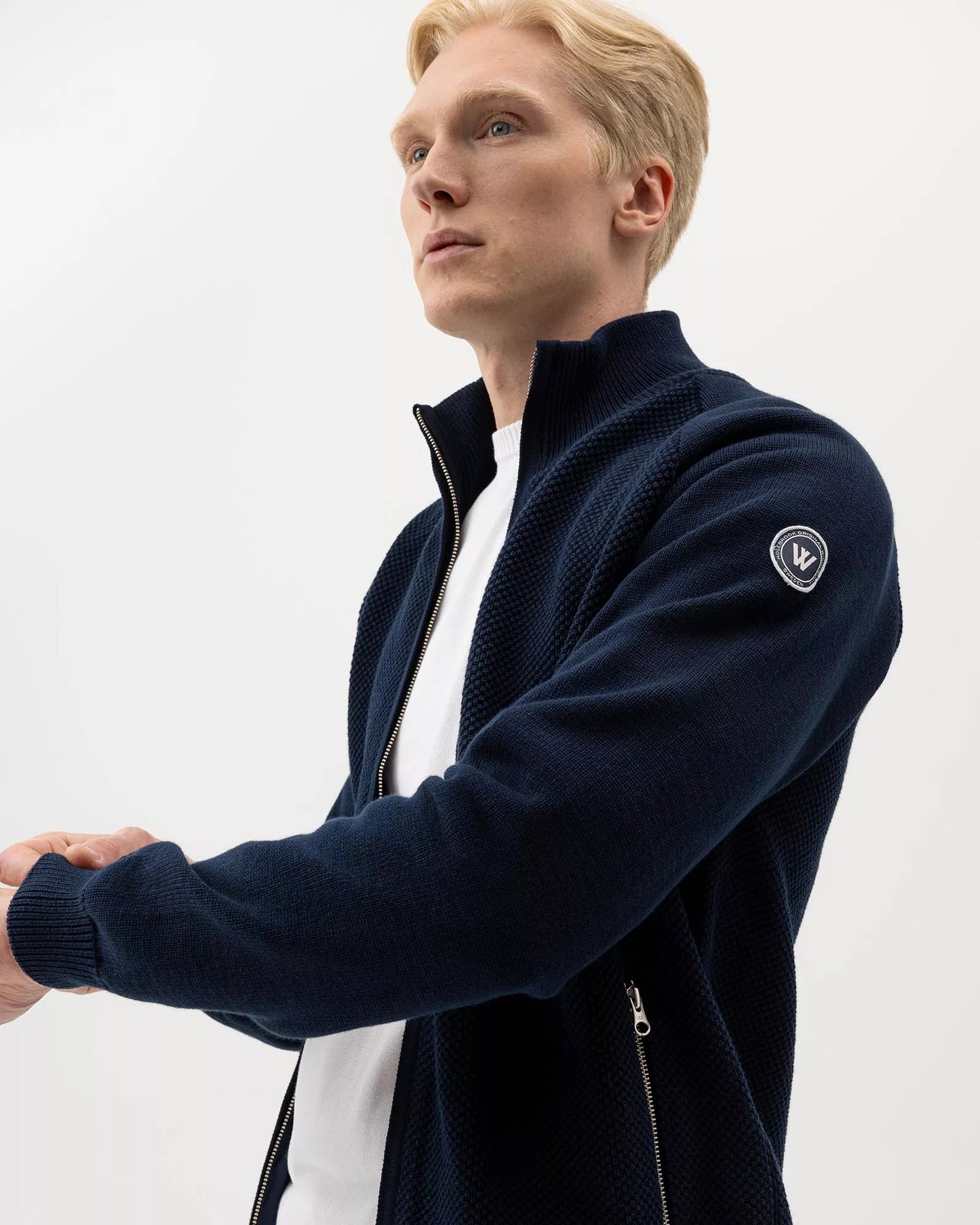 Holebrook Sweden Ingo Fullzip Wp, In Navy