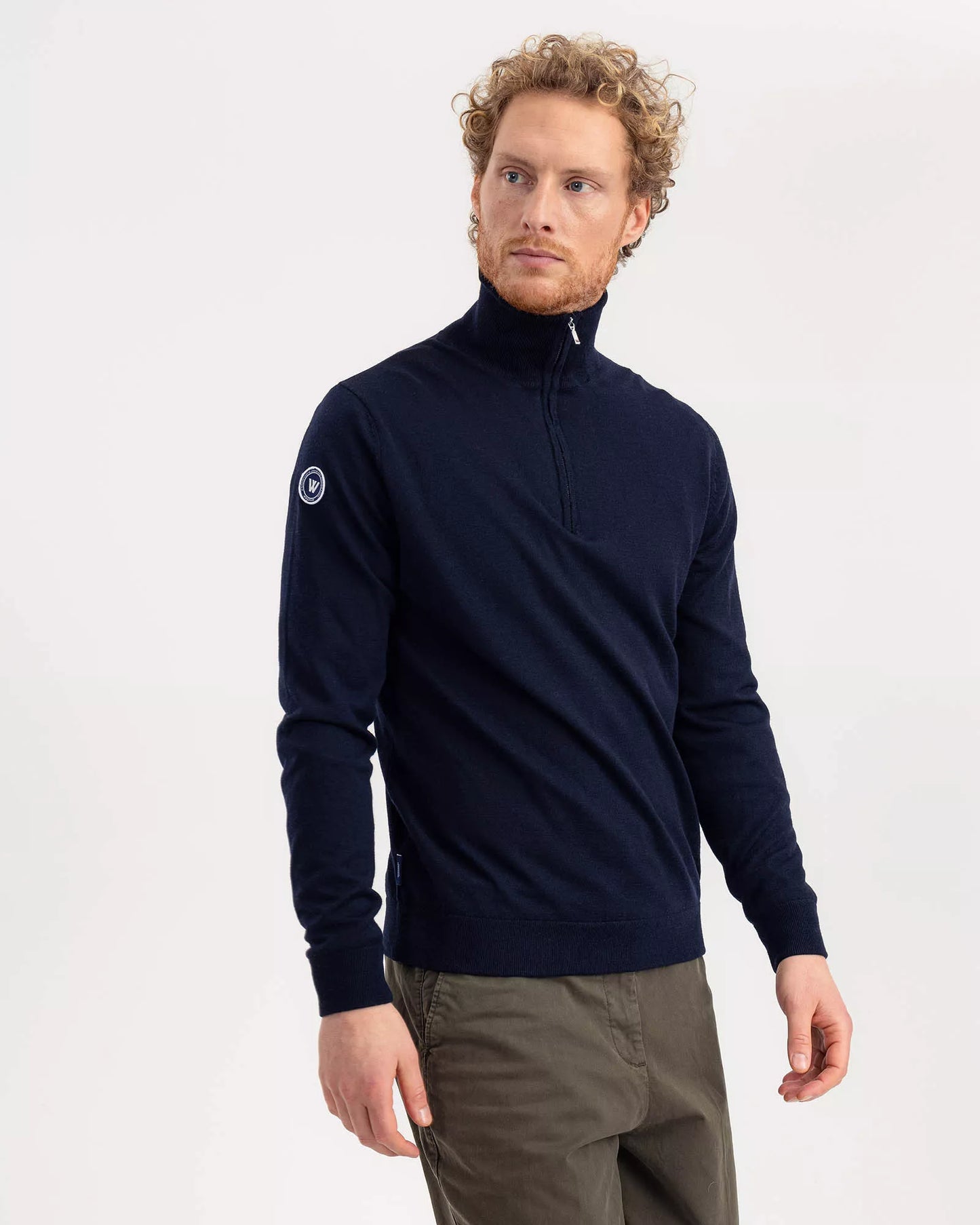 Holebrook, Jesper T-Neck Wp In Dark Navy - (Dark Navy)