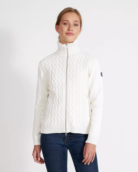 Holebrook, Marianne Fullzip Wp In Off White - (Off White)