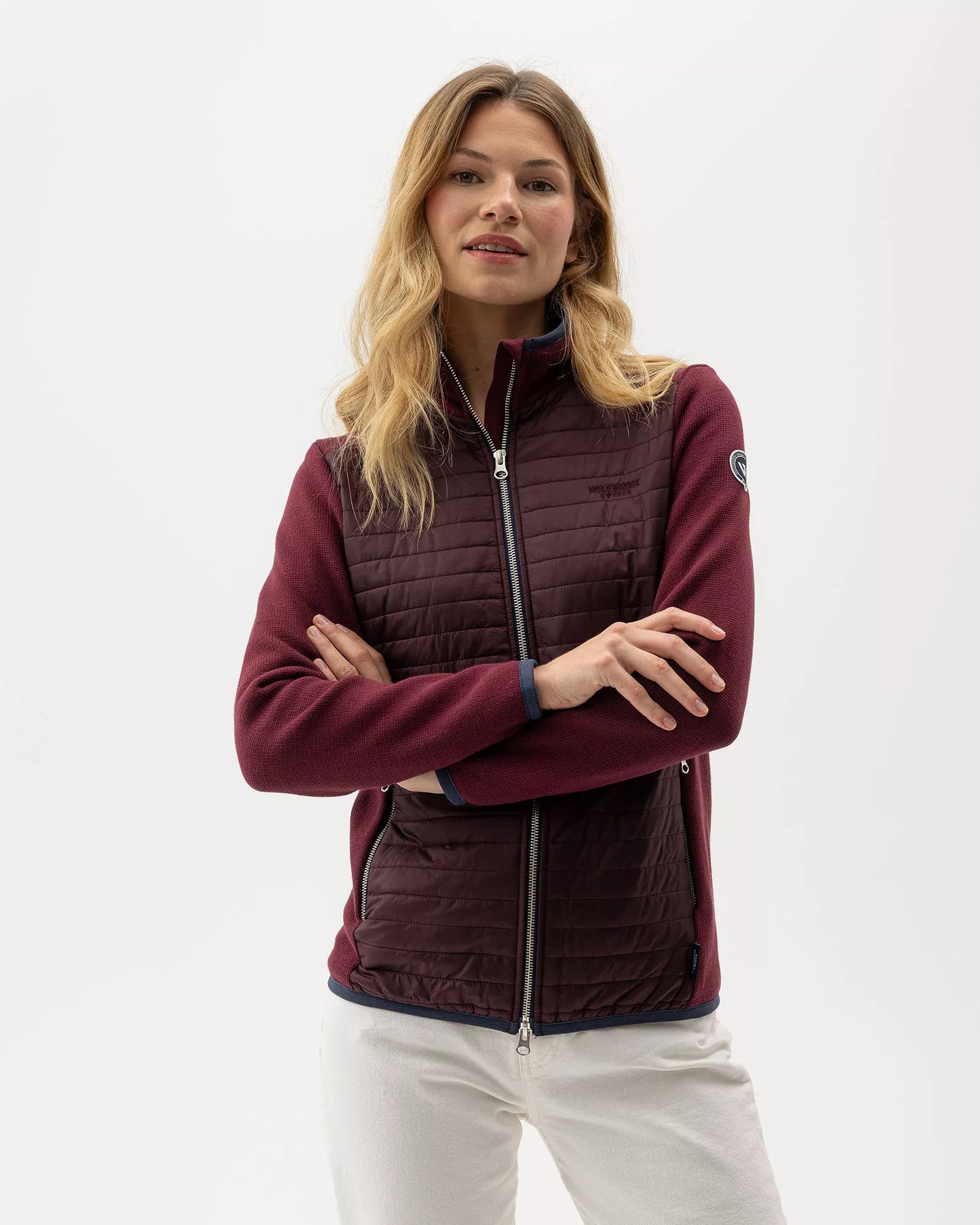 Holebrook Ladies, Mimmi Fullzip WP, in Maroon