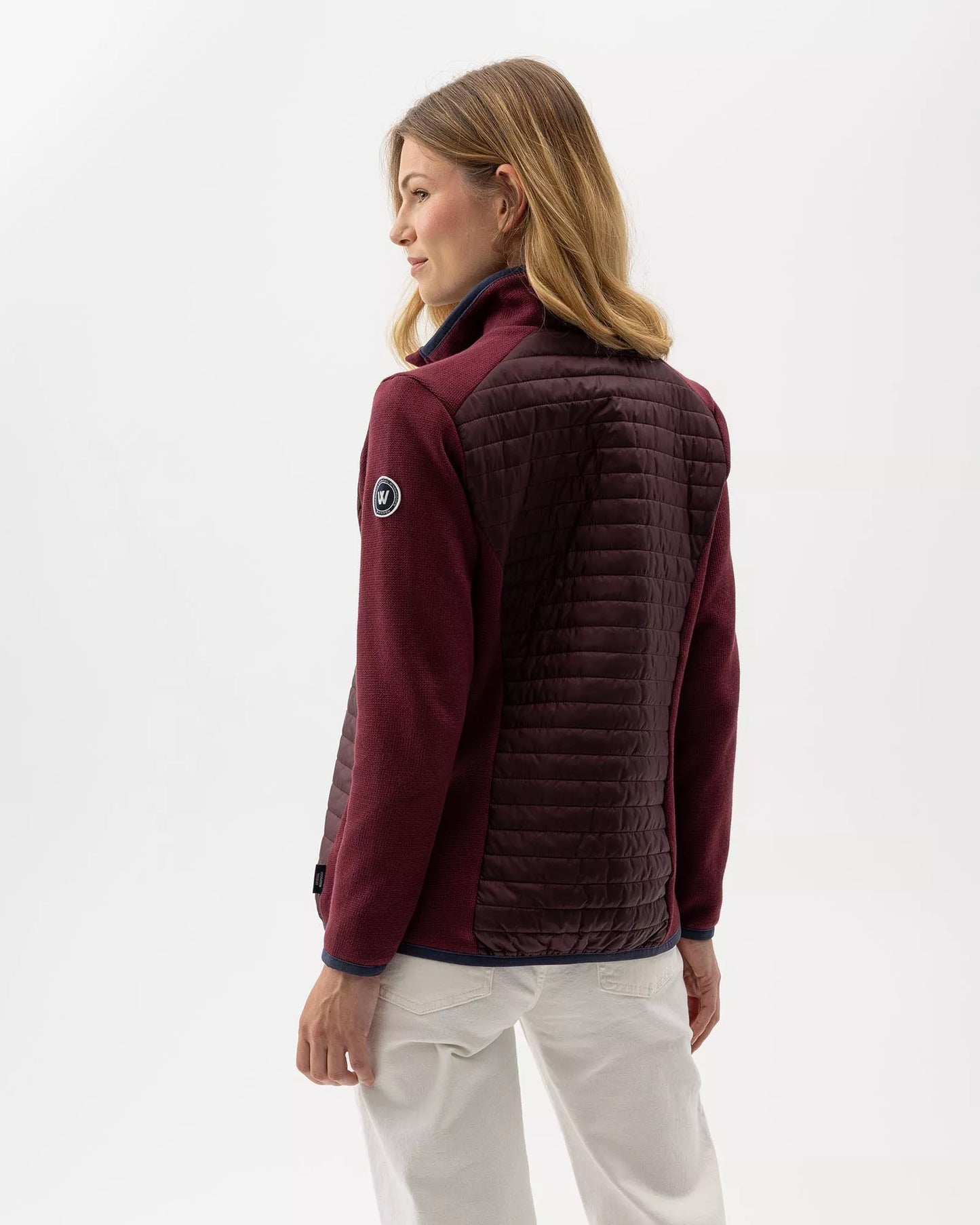 Holebrook Ladies, Mimmi Fullzip WP, in Maroon