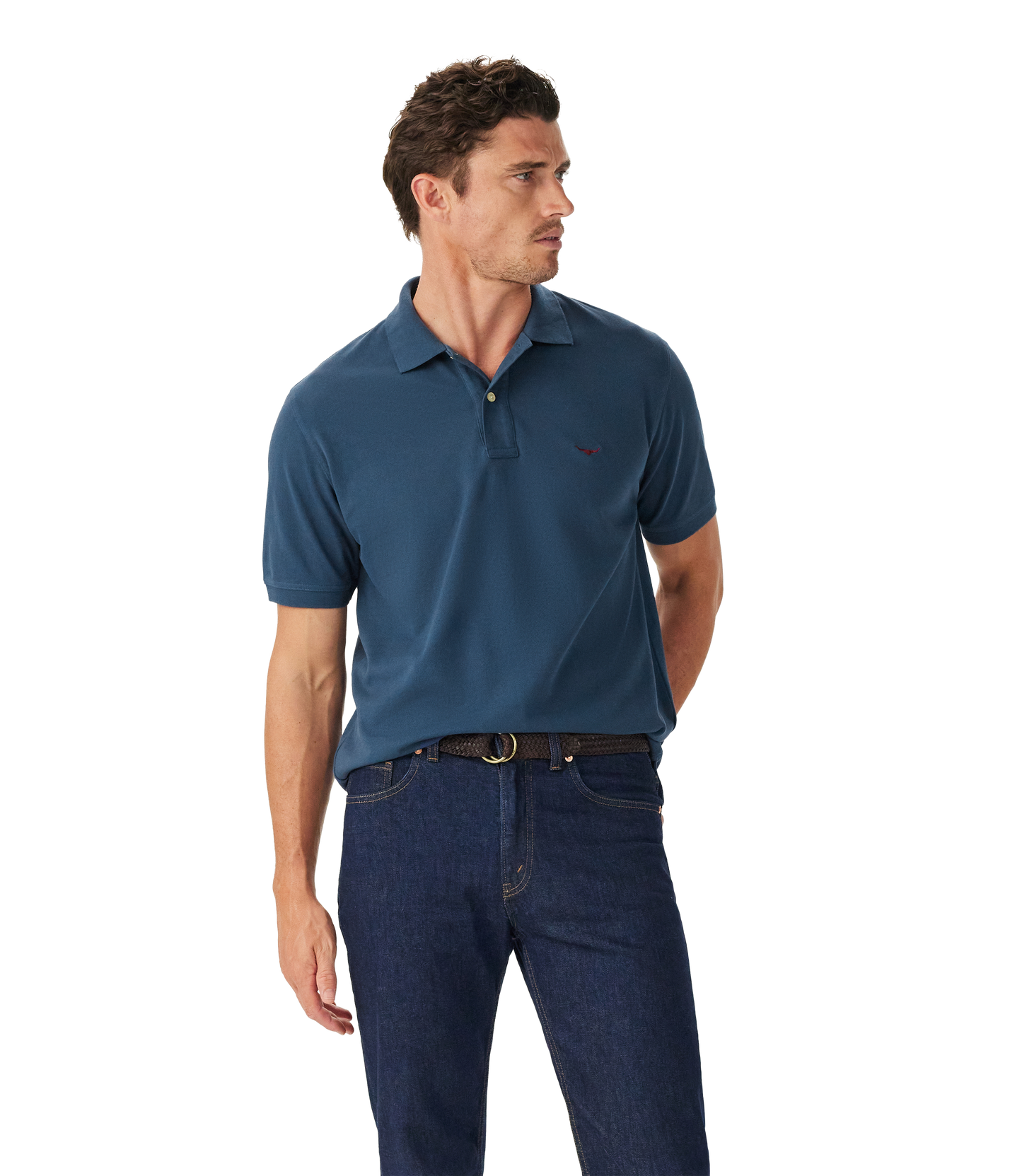 R.M. Williams, the Rod Polo in Ensign Blue