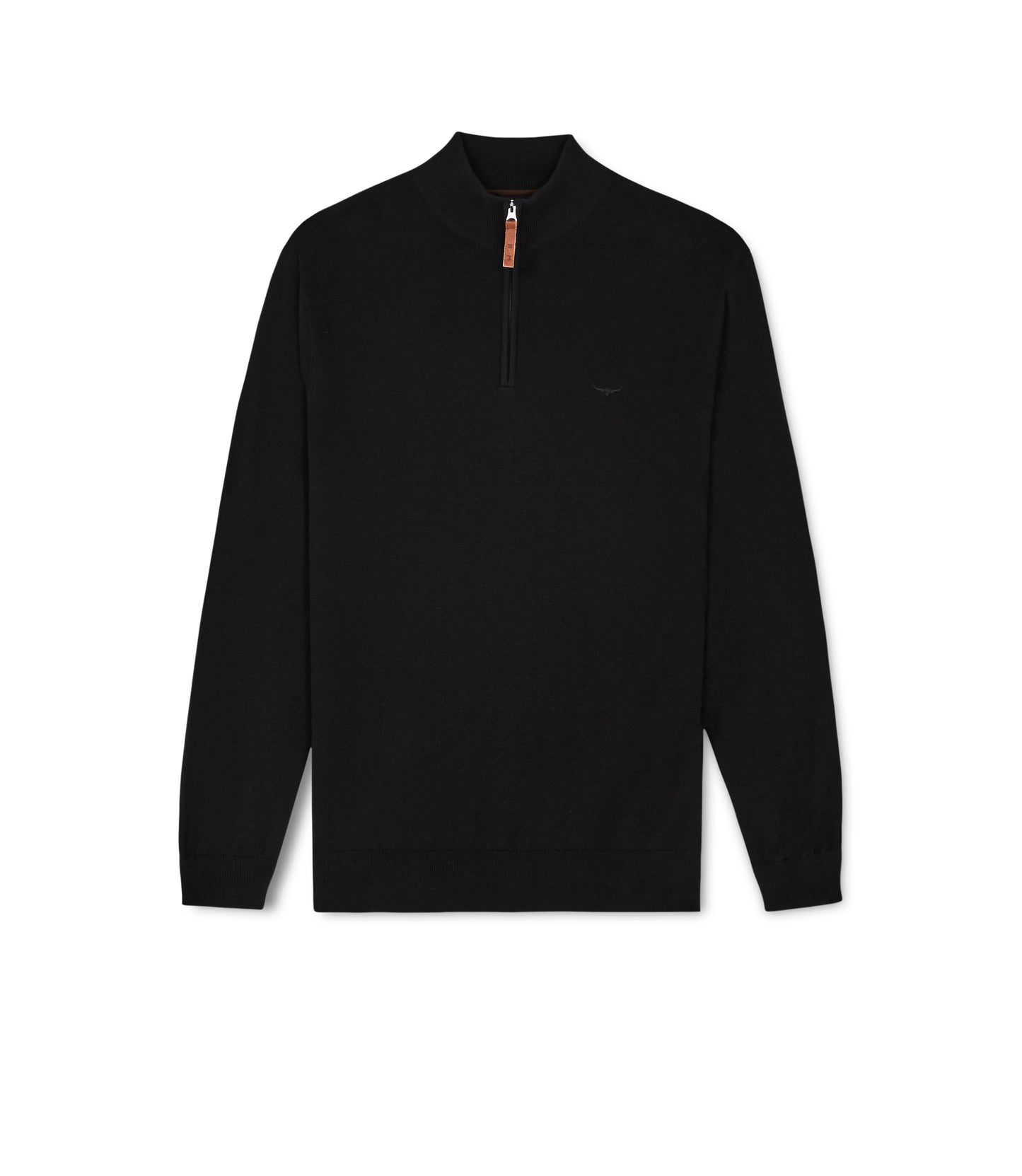R.M Williams Knitwear, The Ernest Sweater in Black