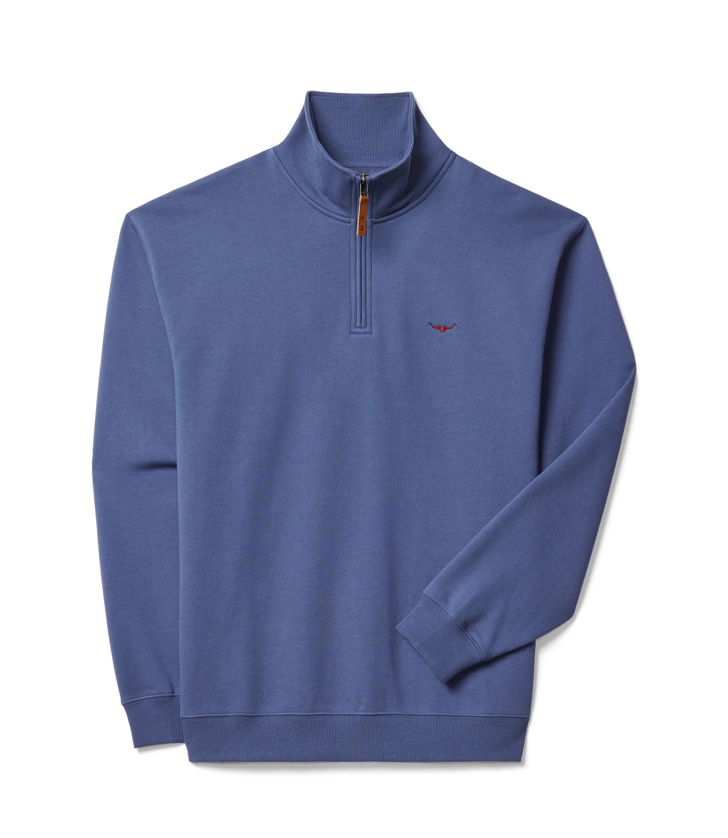 R.M. Williams Mulyungarie 1/4 Zip Sweatshirt in Blue