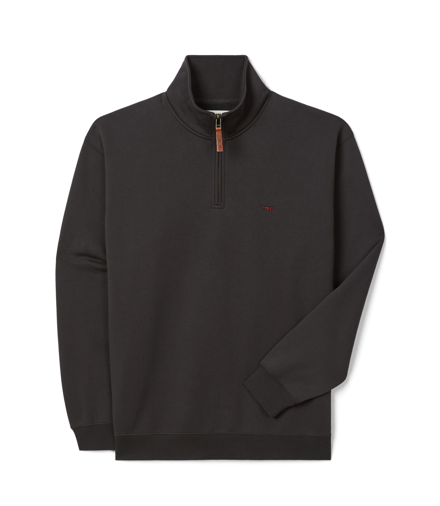 R.M. Williams, the Mulyungarie 1/4 Zip Sweatshirt - Charcoal