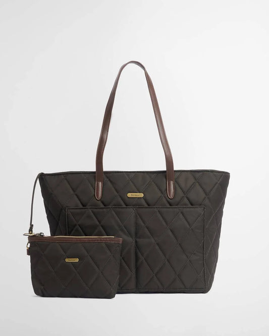 Barbour Quilted Tote Bag