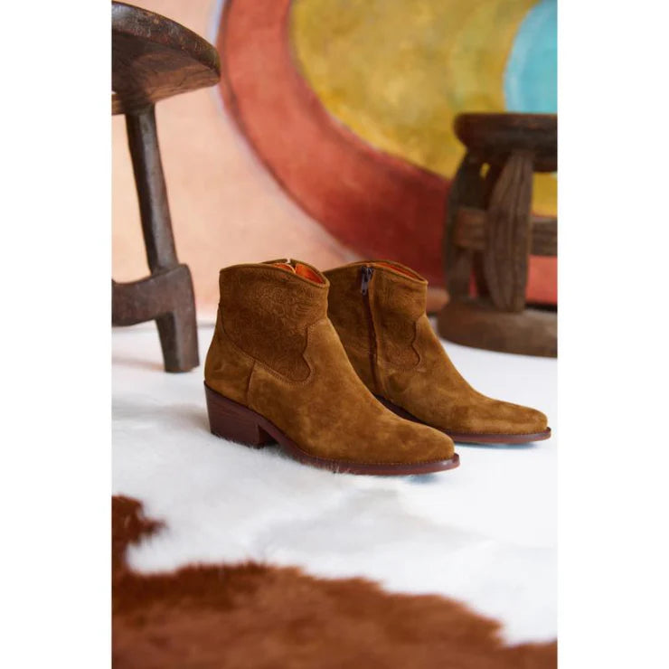 Penelope Chilvers, Footwear, the 100% Suede 223 Peat Cassidy Cordoban Suede Boot