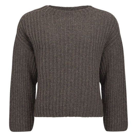 Holebrook, Cajsa Sweater In Dark Taupe - (Dark Taupe)