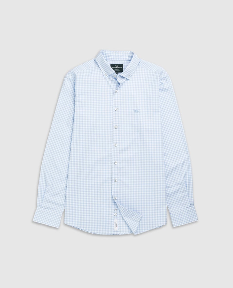 Rodd & Gunn Gunn Check Oxford - Malibu