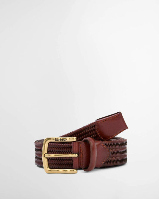 Barbour Stretch Leather Belt