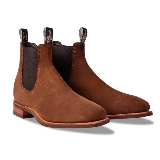 R.M. Williams, the Comfort Craftsman in Brown Suede