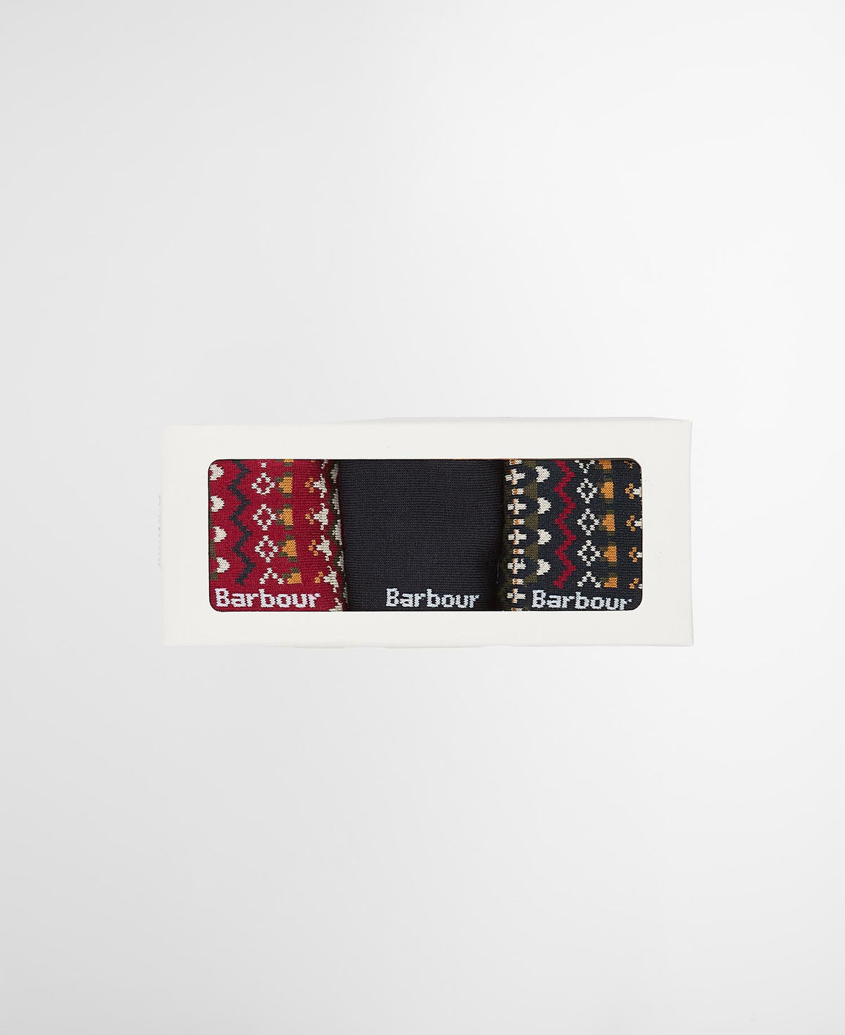 Barbour Marlow Fair Isle Sock Gift Box