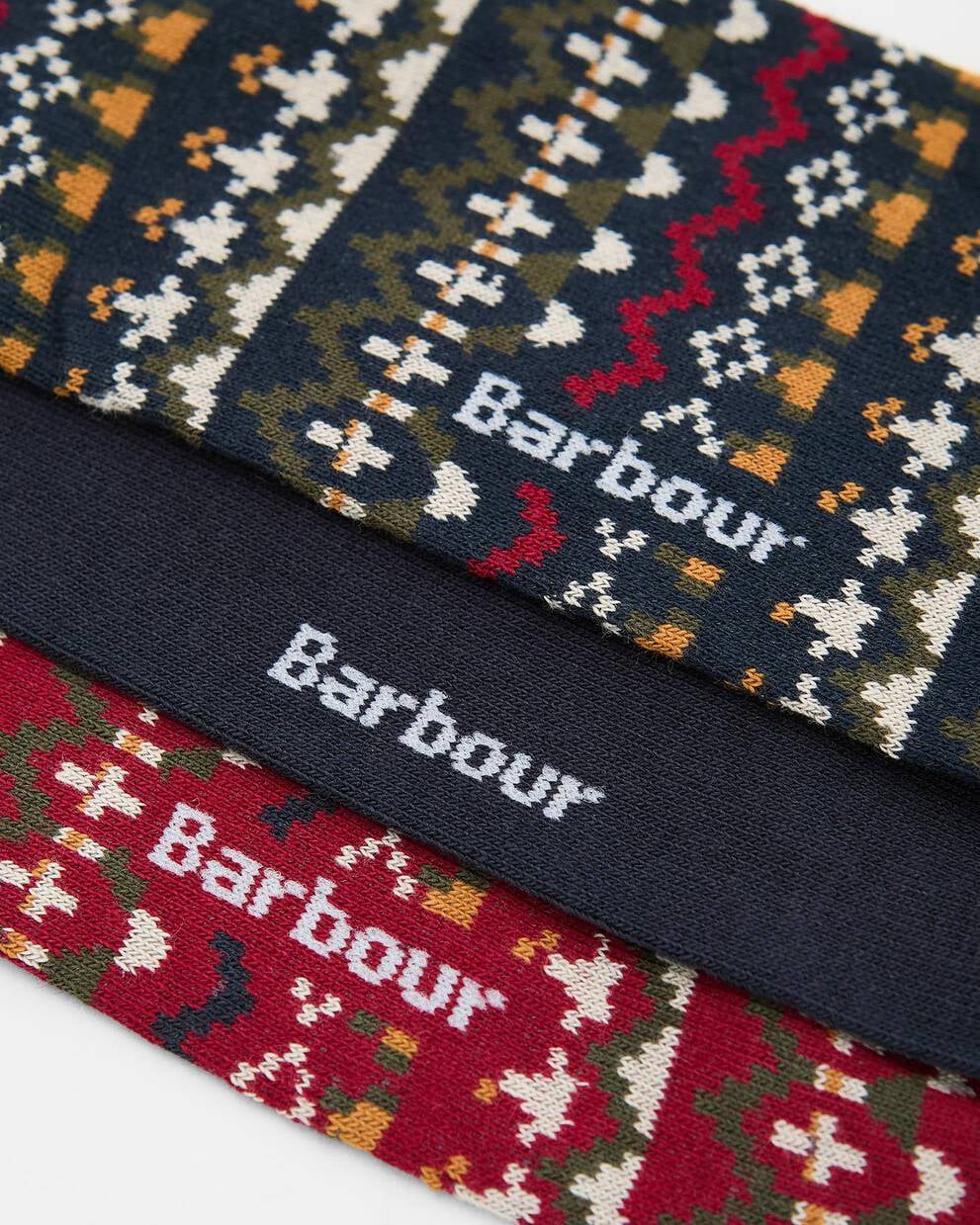 Barbour Marlow Fair Isle Sock Gift Box