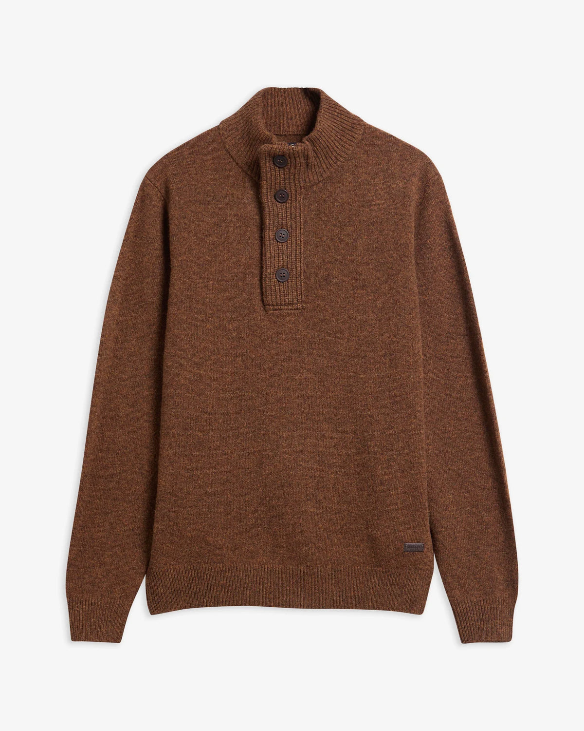 Barbour Essential Patch Half Zip Knitted Jumper