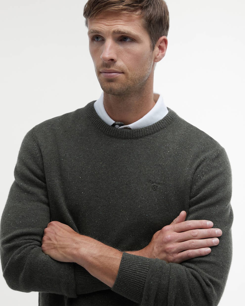 Barbour Essential Tisbury Crew Neck Sweater