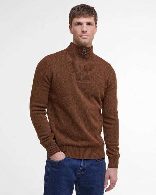 Barbour Nelson Essential Half Zip Knitted Jumper
