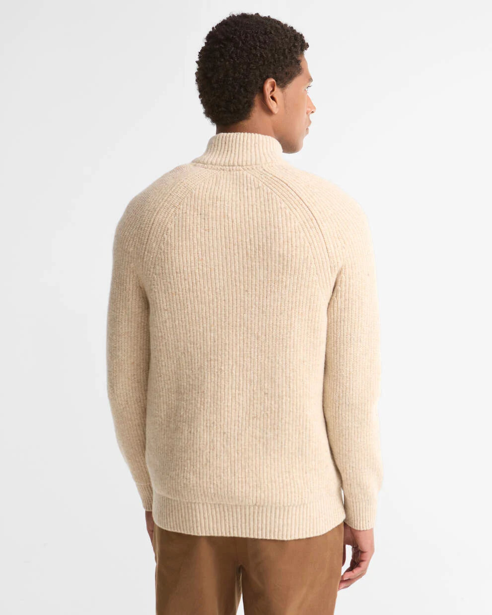 Barbour Essentials Fleck Half Zip