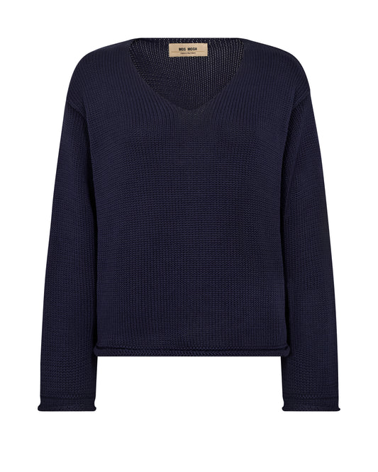 Mos Mosh , MMBine LS V-neck Knit